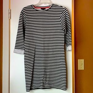 TOPSHOP Striped Sweater Dress